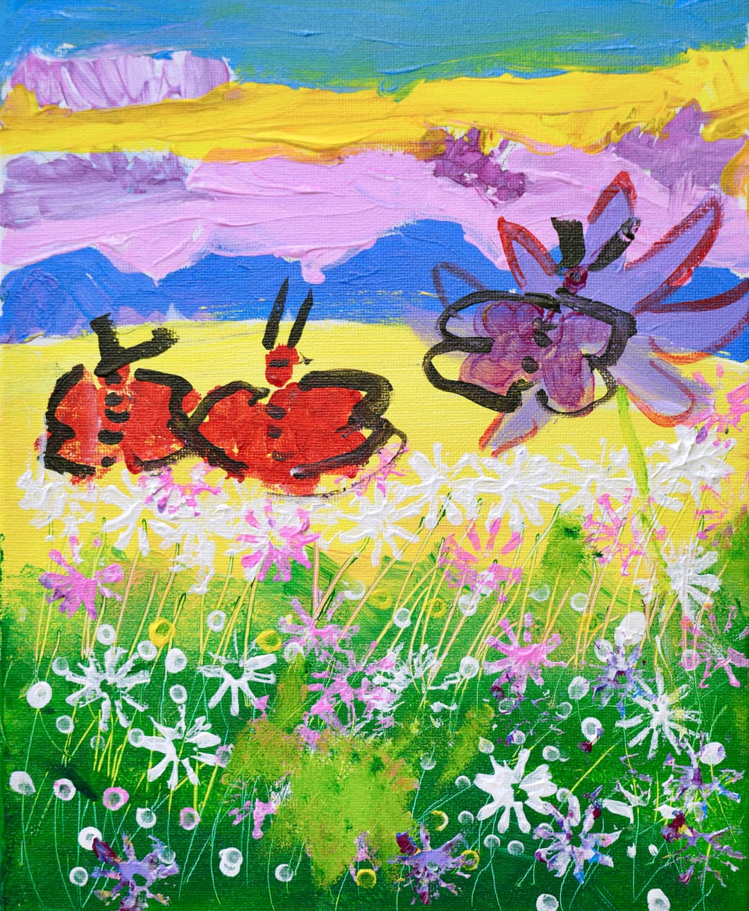 Butterfly's Flower Picnic